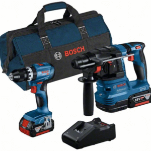 Bosch Blauw | Combopack | GSB 18V-45 + GBH 18V-22 | 18V | 2 x 4.0Ah + lader