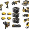 DeWalt DCK1012P4T-QW | 10-delige Combopack | XR 18 Volt | 5,0 Ah | Li-Ion | 4 accu's - DCK1012P4T-QW