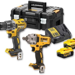 DeWalt DCK2077P2T | Comboset | 18V | 5,0AH Li-ion | DCD791 schroefboormachine + DCF894 slagmoersleutel