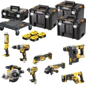 DeWalt DCK853P4T 8-Delige voordeelset | 4x 18V 5,0Ah in T-Stak koffers