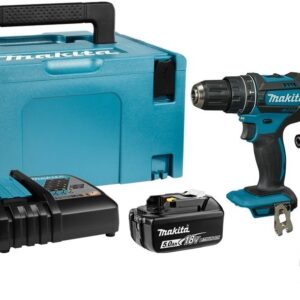 Makita DLX2131TJ 18V combiset DHP482 accu klopboormachine + DTD152 slagschroevendraaier (2x 5.0Ah accu) in Mbox
