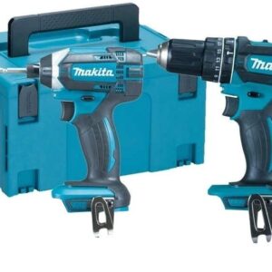 Makita DLX2131ZJ 18V combiset (Bodies) DHP482 accu klopboormachine + DTD152 slagschroevendraaier