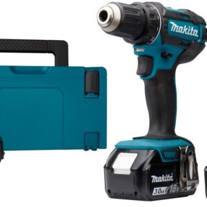 Makita DLX2339J 18V accuboormachine DDF482 + slagschroevendraaier DTD156 combiset (2x 3.0Ah accu)