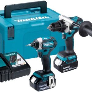 Makita DLX2412TJ | Combipack | DHP486 Accu Klopboormachine + DTD154 Accu Slagschroevendraaier | Incl. accu en lader