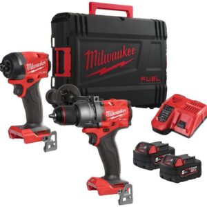 Milwaukee M18 FPP2A3-502X FUEL POWER PACK | M18FPD3 & M18FID3 | 2x 5.0 Ah accu + lader