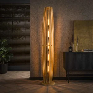 Vincent 5-lichts Vloerlamp XL Mangohout