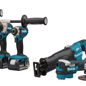 Makita DLX7020TX1 Combiset 7 machines 18V 2 x 5,0Ah Li-Ion