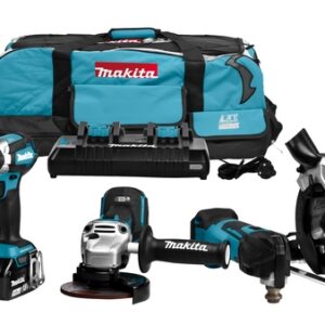 Makita DLX8026TW1 Comboset 18V 3 x 5,0Ah - 8 machines in sporttas